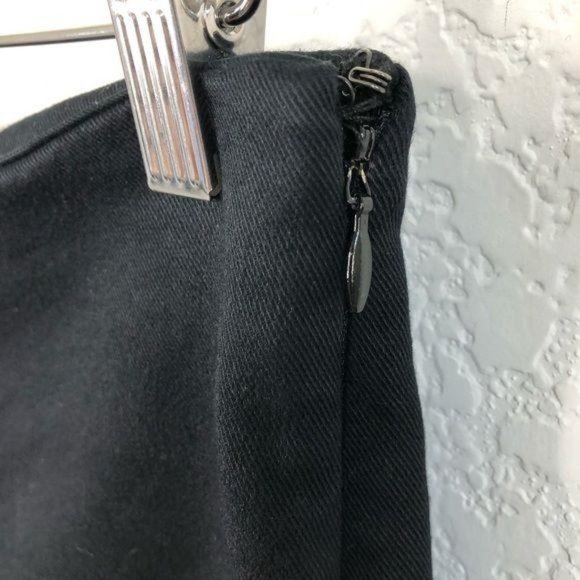 REFORMATION Mesa Cropped Ruffle Hem Flat Front Pant - Picture 6 of 10